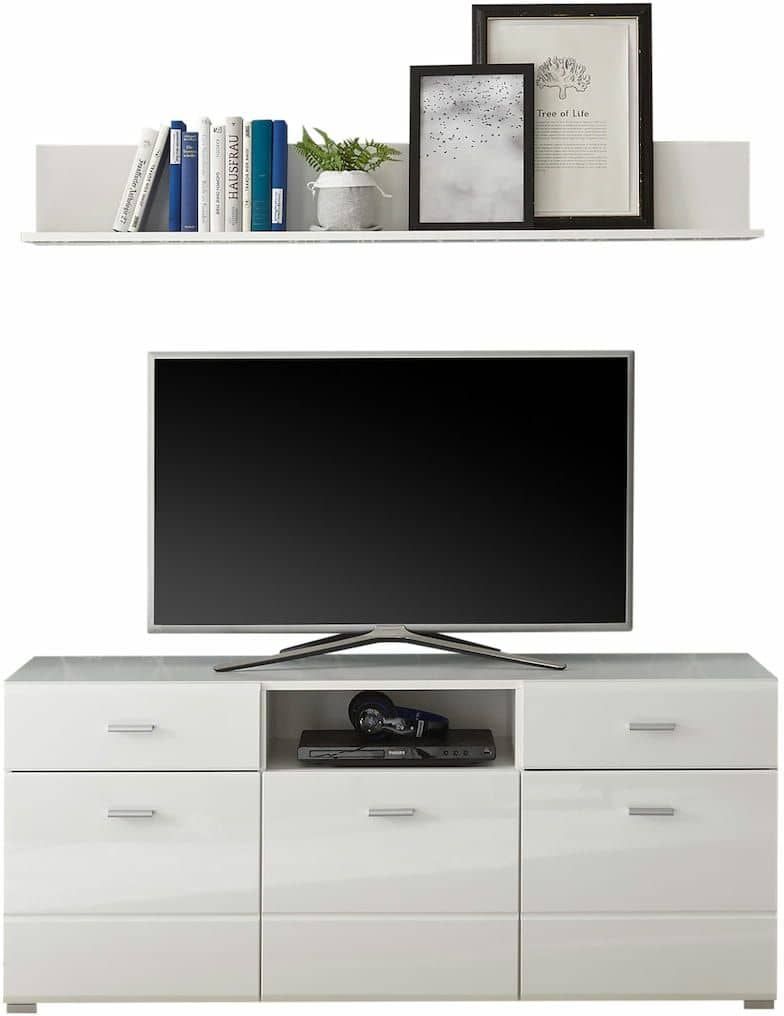 TV-LOWBOARD INKL. WANDBOARD