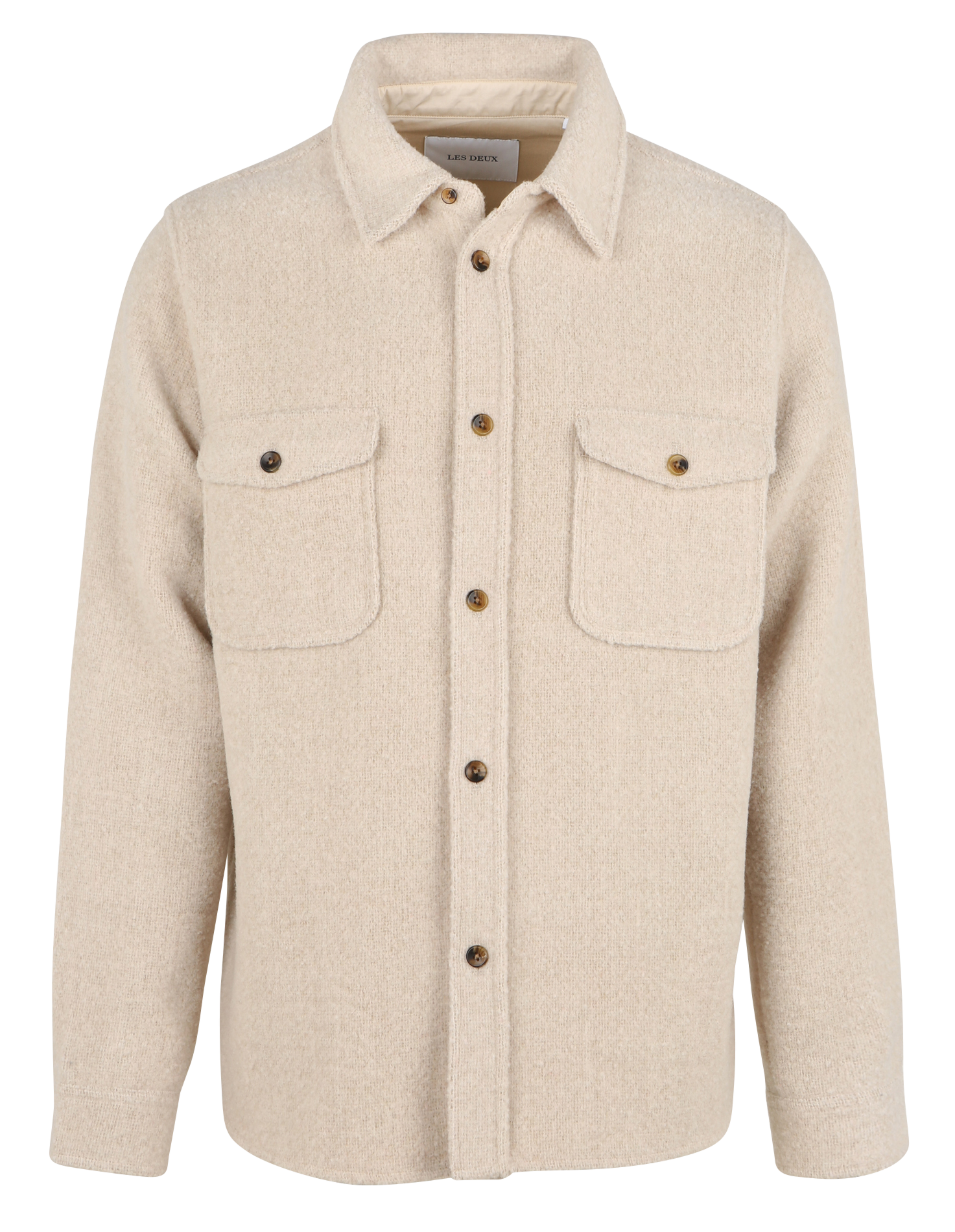 LENNON - Surchemise droite| Beige