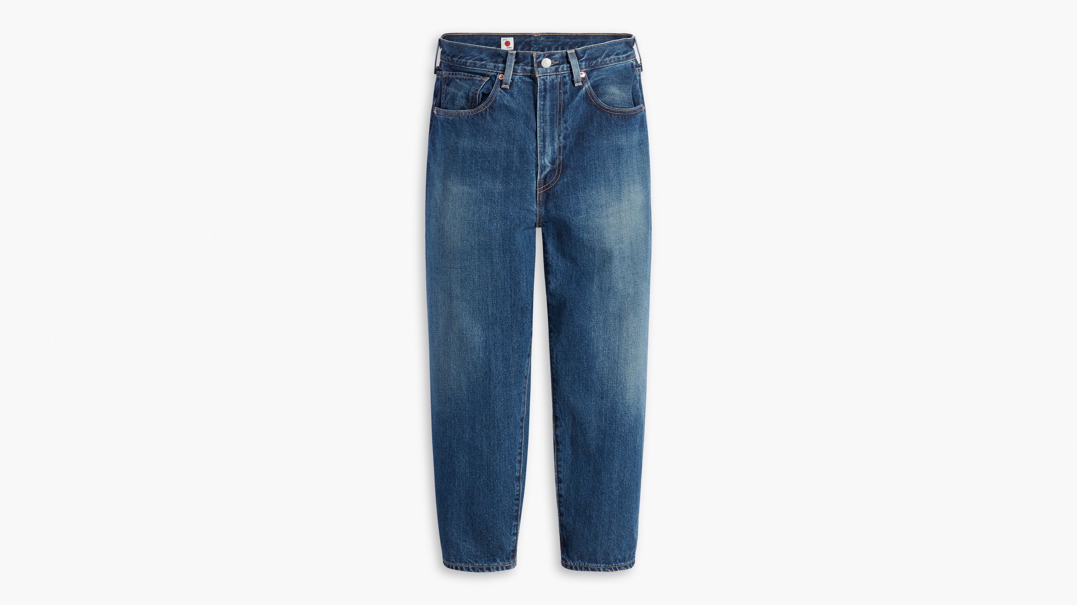 Jean Levi's® Barrel fabriqué au Japon - Mij Sengai Medium Worn In - Bleu