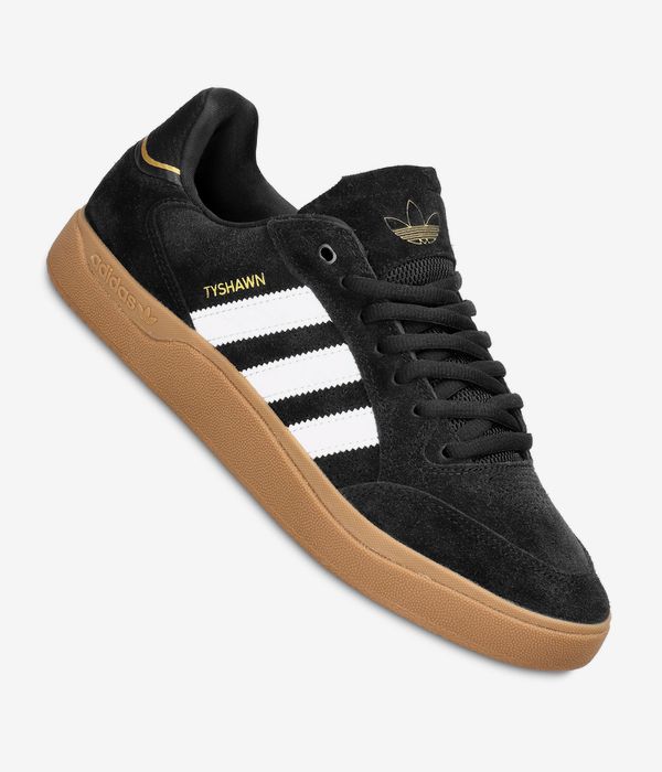 adidas Skateboarding Tyshawn Low Schuh (core black white gum)