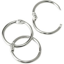 Anneaux brisés, diamètre intérieur: 30 mm, en métal