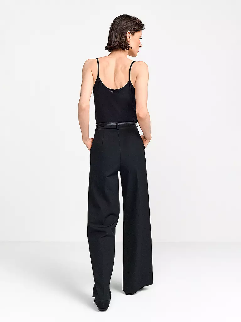 RICH & ROYAL Marlenehose schwarz