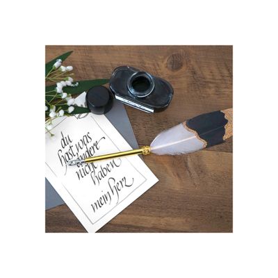ONLINE Feather Dip - Stylo à plume pour calligraphie - 1.5 mm