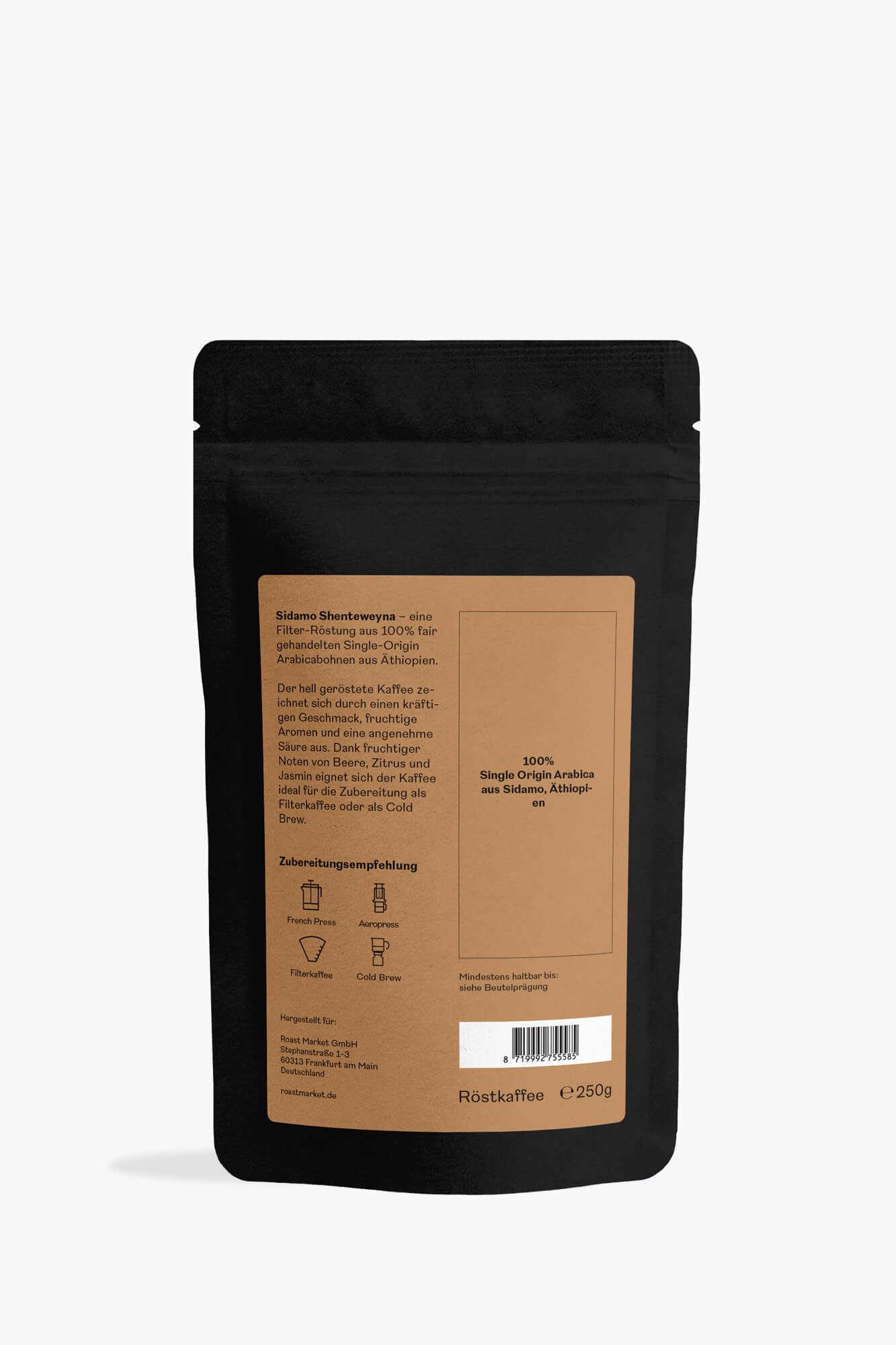 Schwarzmond Sidamo Shenteweyna Vorteilspaket 1kg