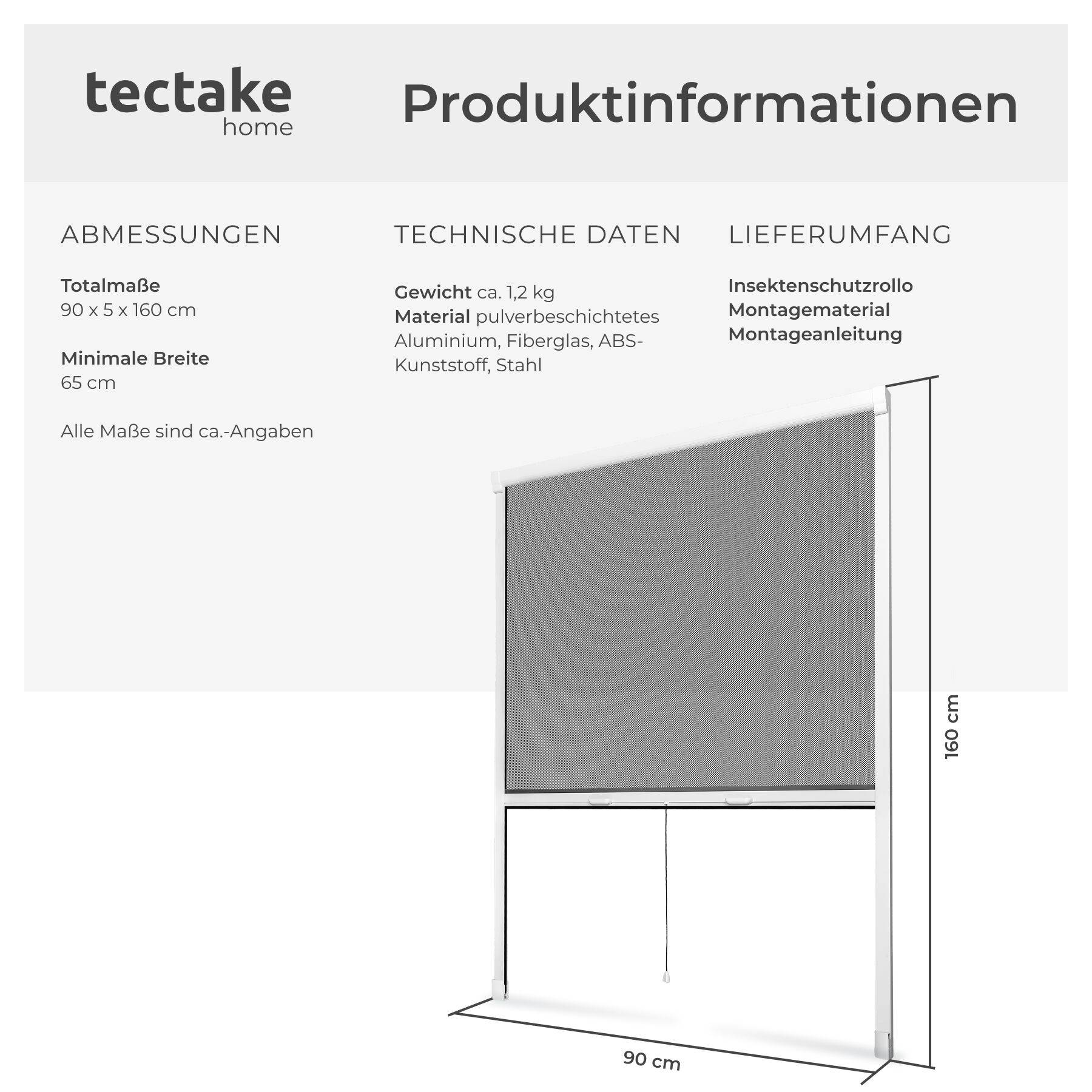 Insektenschutzrollo