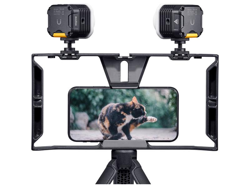 Godox Videoleuchte WL4B Kompaktes und Wasserdichtes LED-Licht