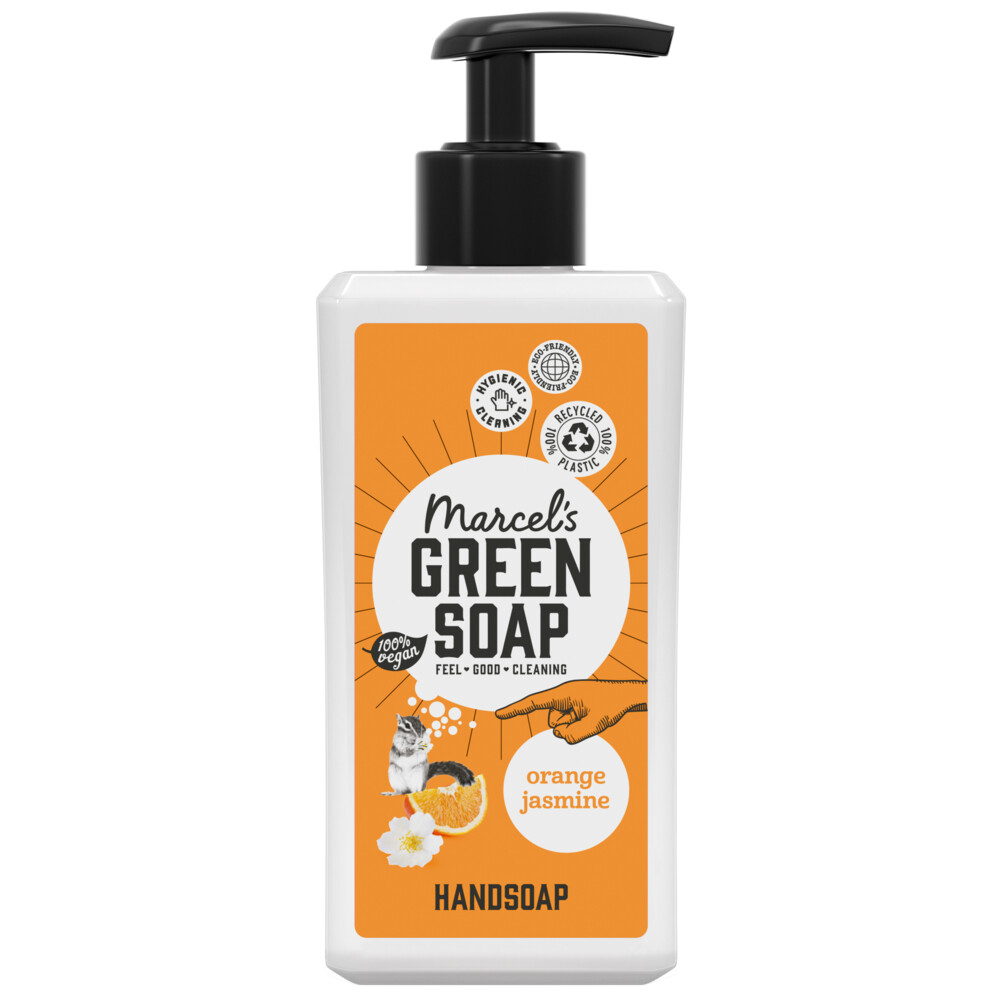 Marcel's Green Soap Handzeep Sinaasappel & Jasmijn250 ml