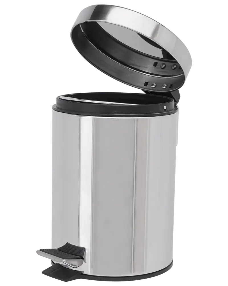 CARLSBAD Pedalspand 3 liter og toiletbørste stål