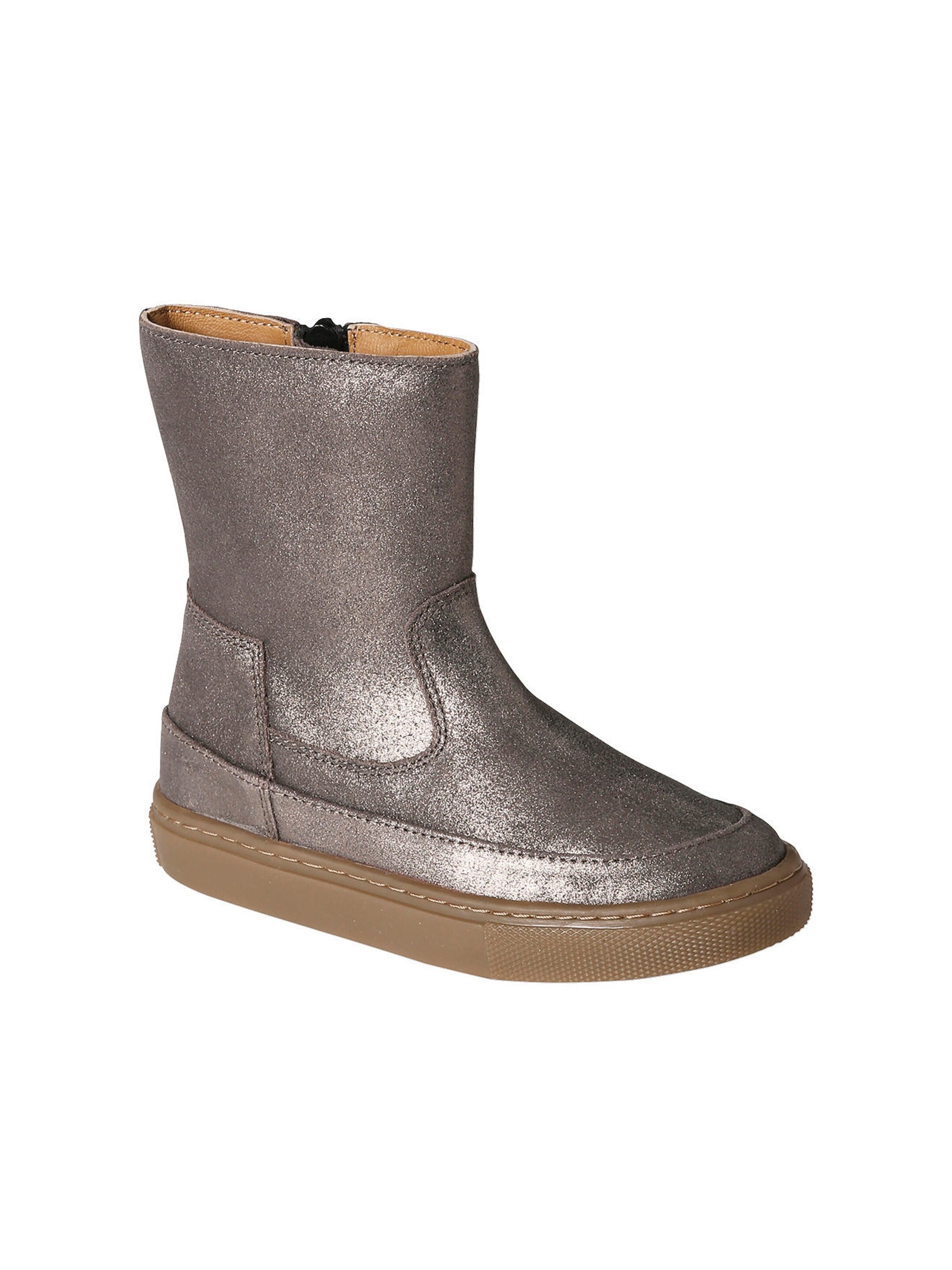 Vertbaudet Mädchen Stiefel mit Reißverschluss bronze