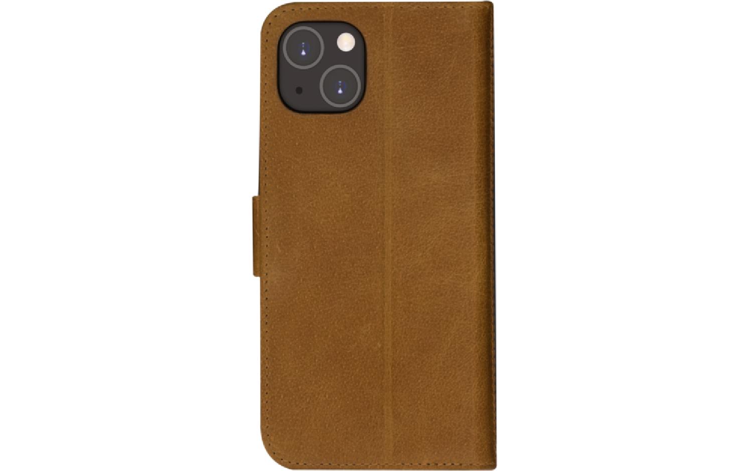 Book Cover Copenhagen Slim iPhone 14 Plus BraunSchutzhülle für das Apple iPhone 14 Plus