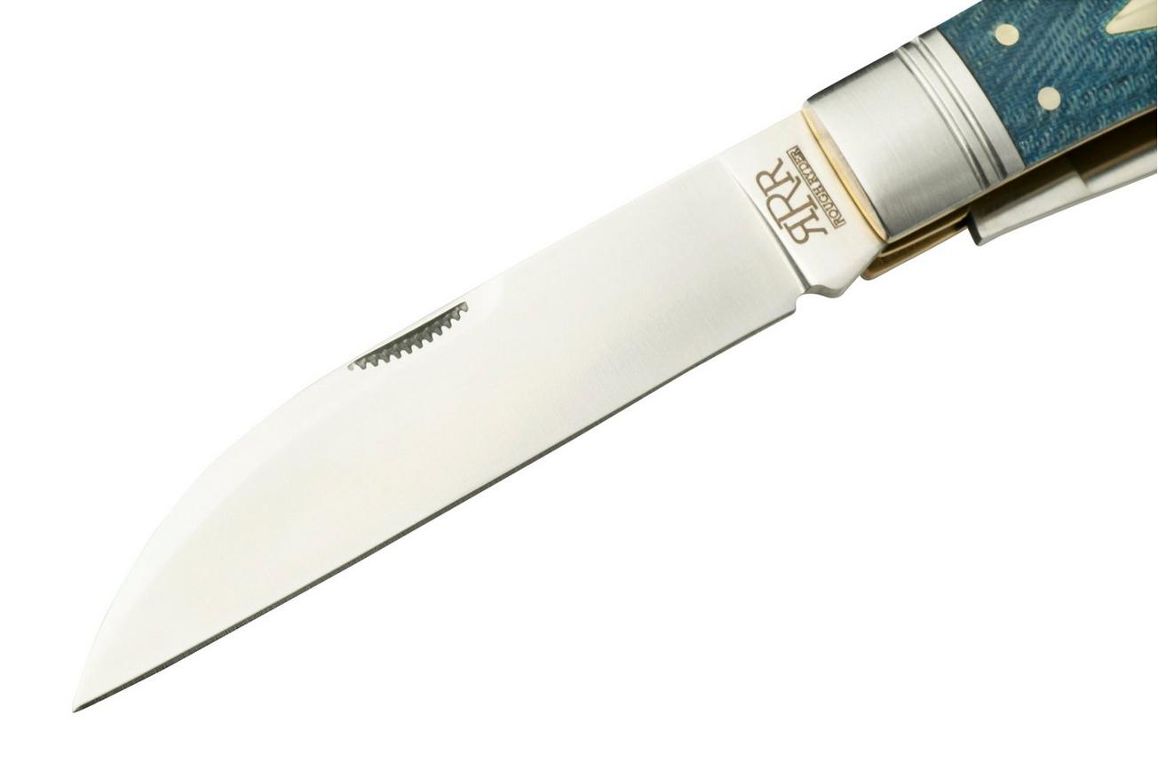 Rough Ryder Reserve Heavy Trapper Denim Micarta, RRR011 slipjoint zakmes