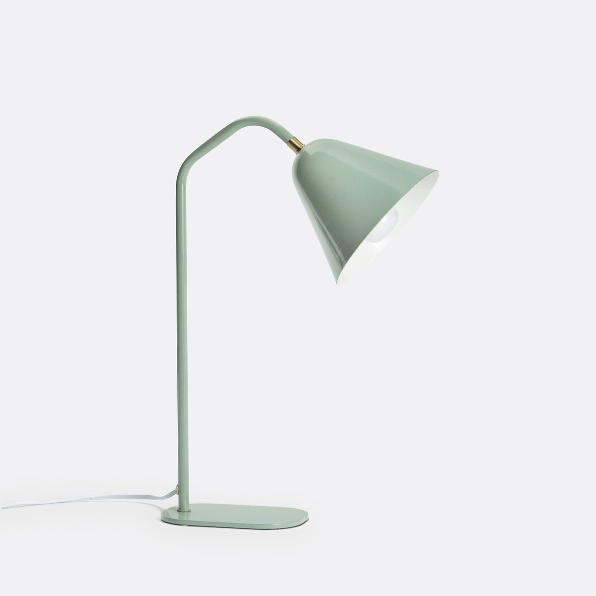 LA REDOUTE INTERIEURS<br>Candeeiro de mesa em ferro, Copita
