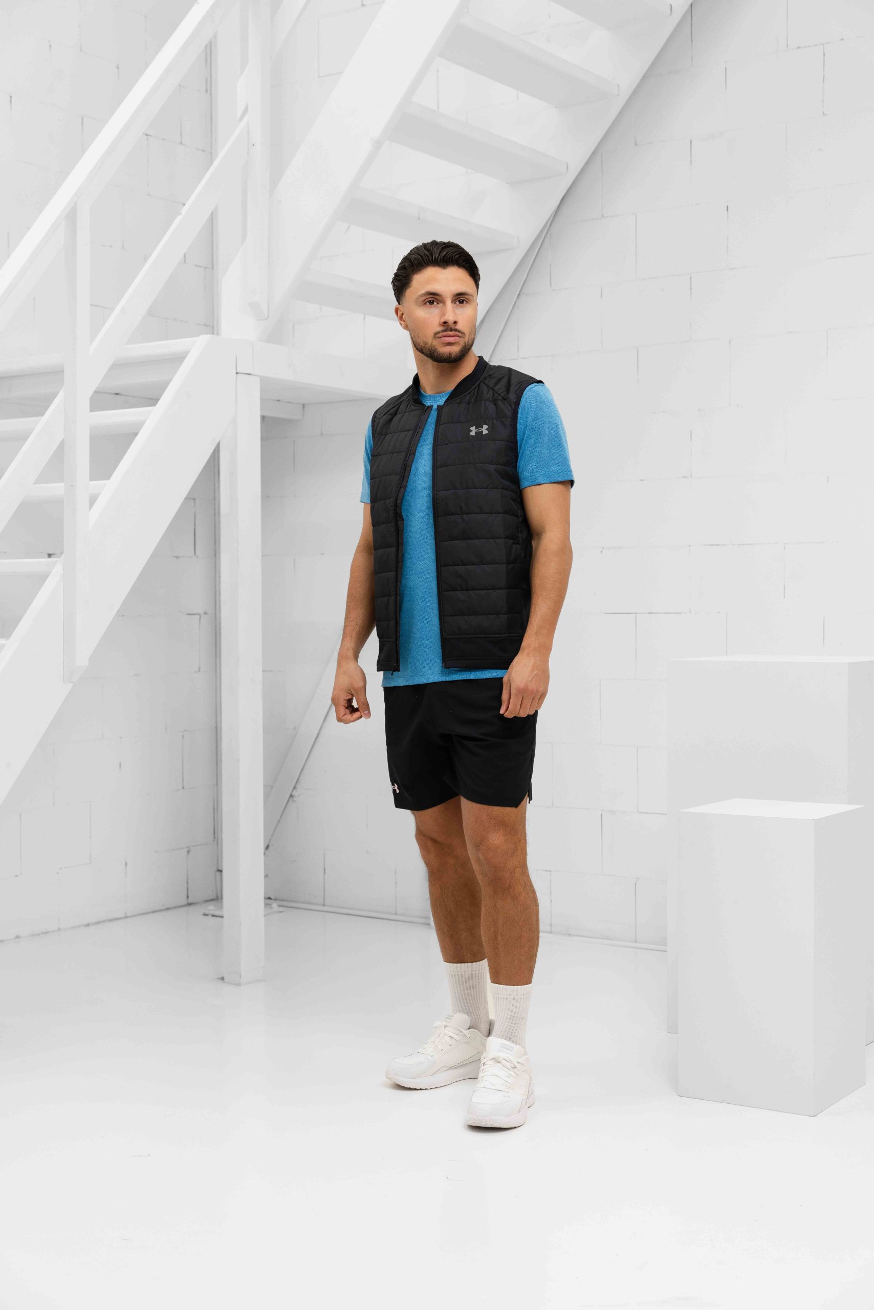 Under Armour Launch Insulated Bodywarmer Heren Zwart