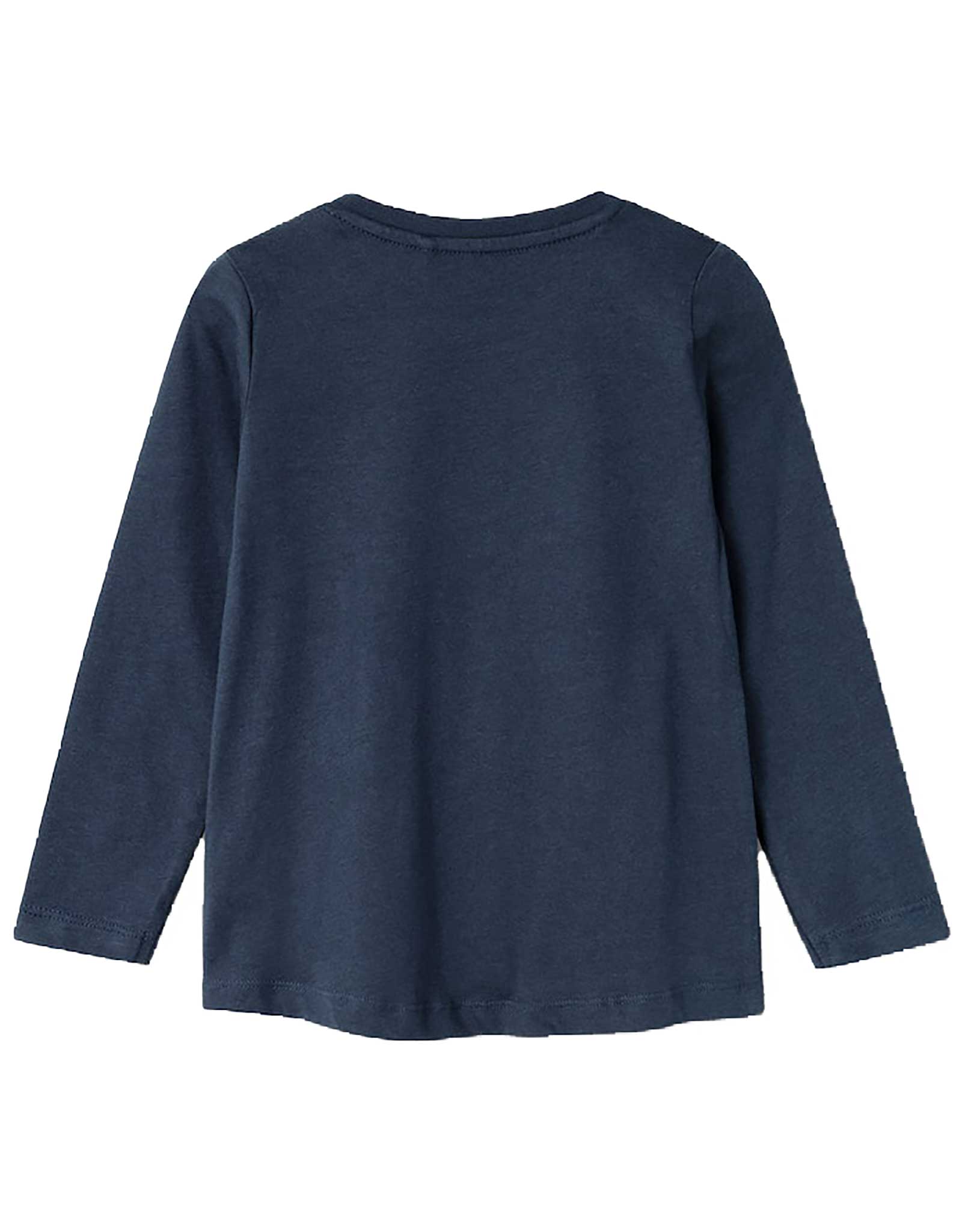 Langarmshirt NMFVIOLET HEARTS in dark sapphire