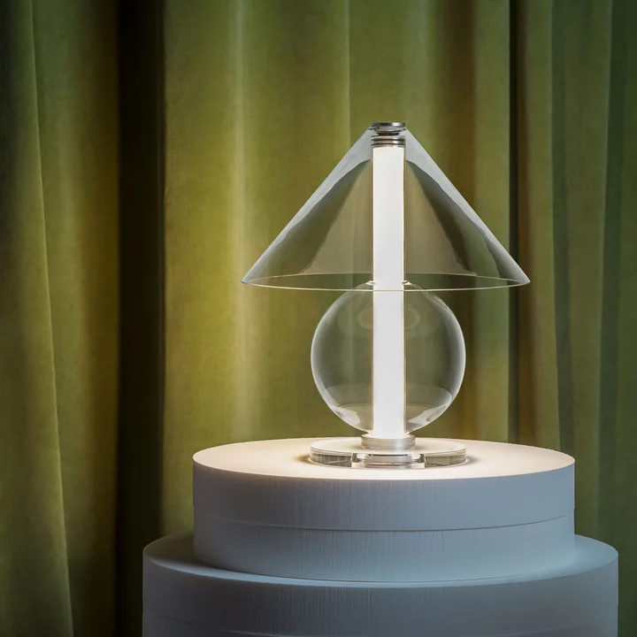 marset - Fragile LED Tischleuchte, translucent