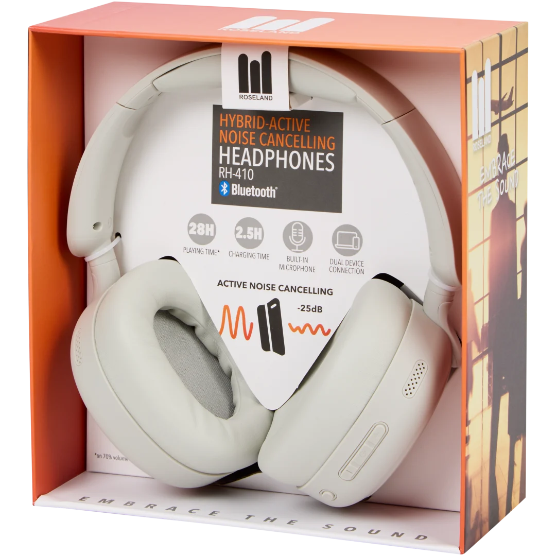 Roseland noise cancelling koptelefoon RH-410 | diverse kleuren