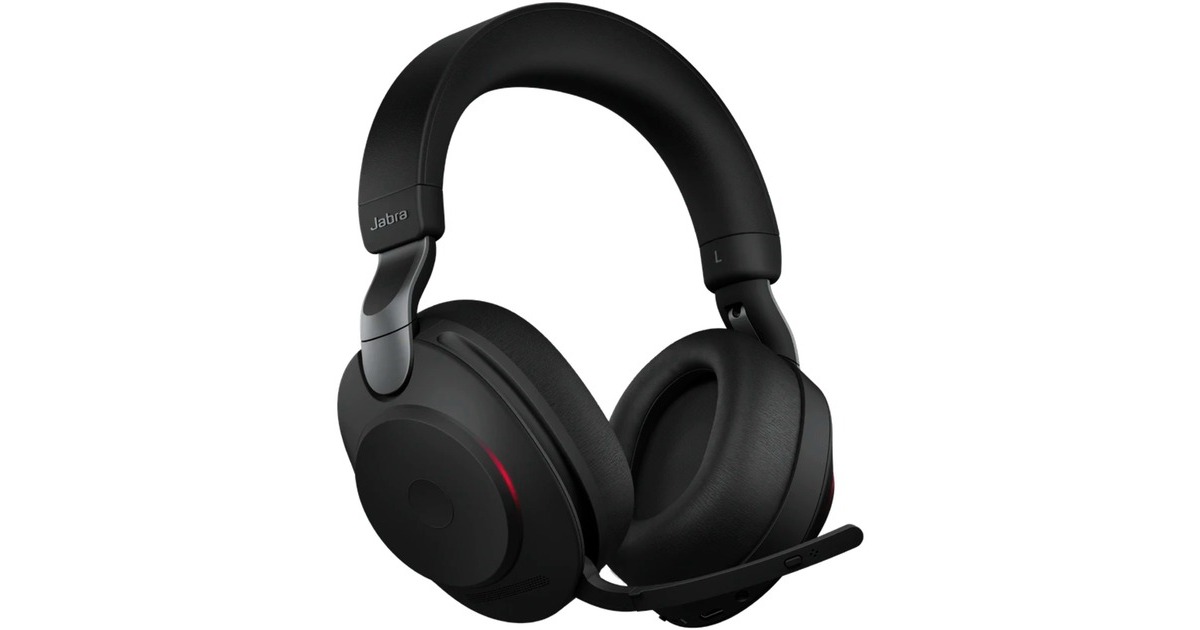 JabraEvolve2 85 over-ear headset  (Zwart, Stereo, Microsoft Teams, USB-A)