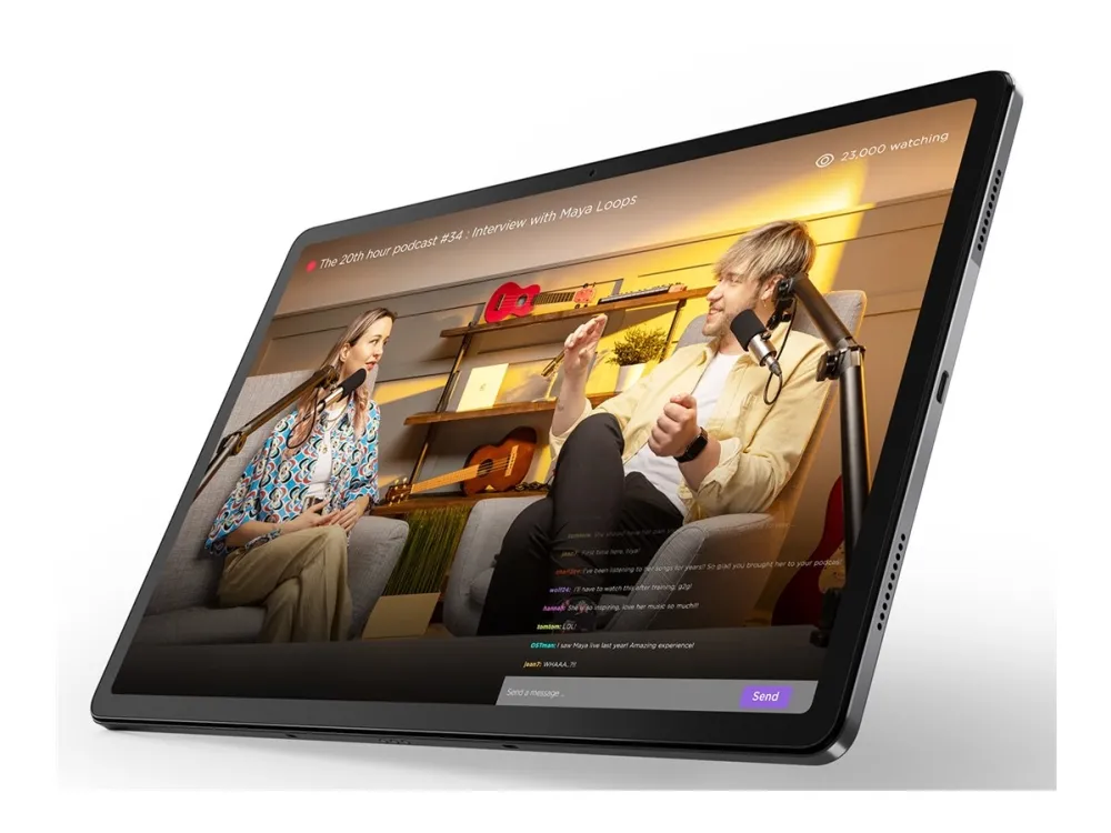Lenovo Tab P12 ZACH - Tablet - Android 13 eller senere - 256 GB UFS card - 12.7