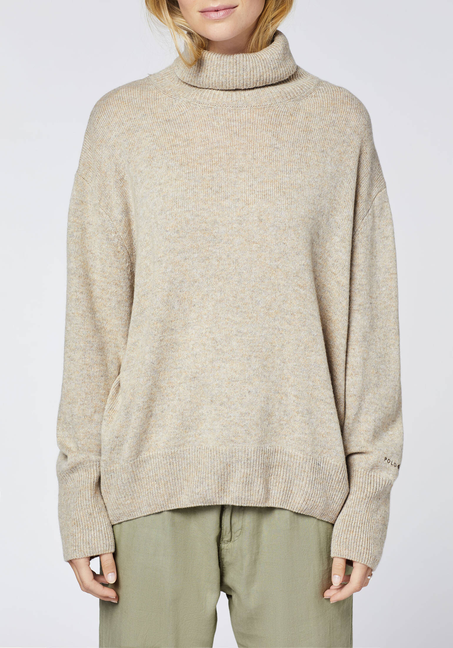 Polo Sylt| Damen Strickpullover mit Rollkragen