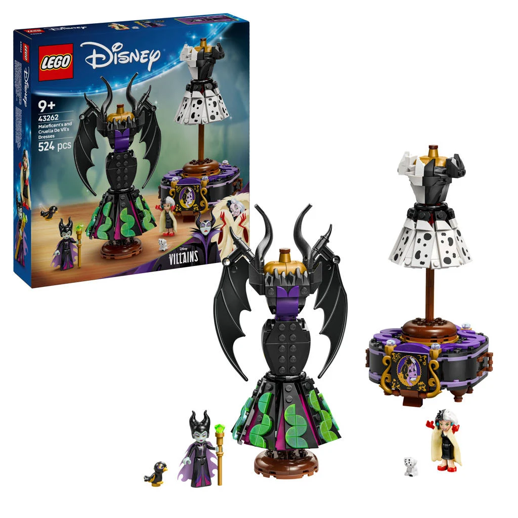 Villains De jurken van Maleficent en Cruella De Vil 43262