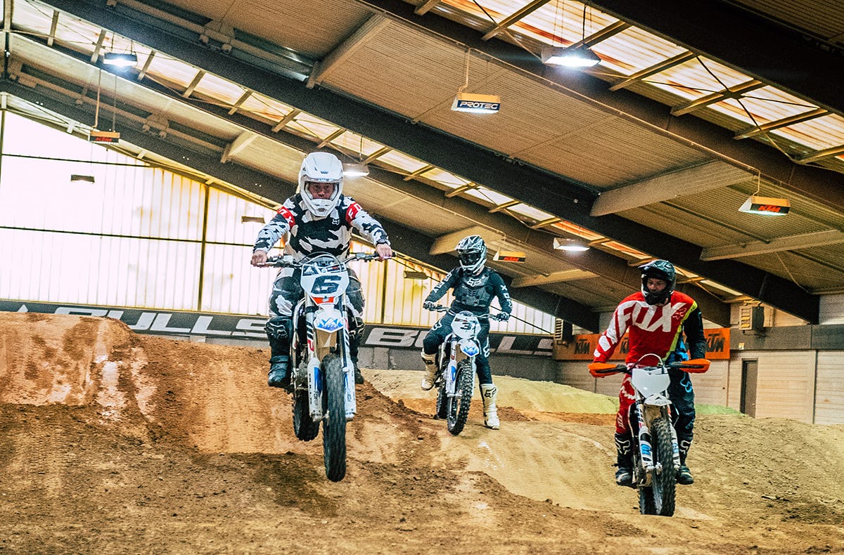 Indoor E-Motocross Rheinbreitbach