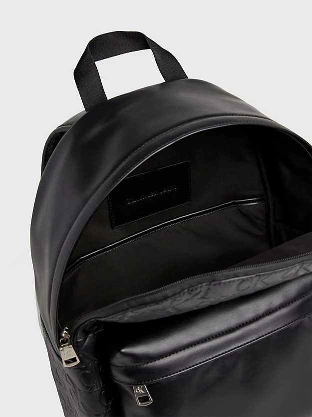 Mochila redonda com logotipo