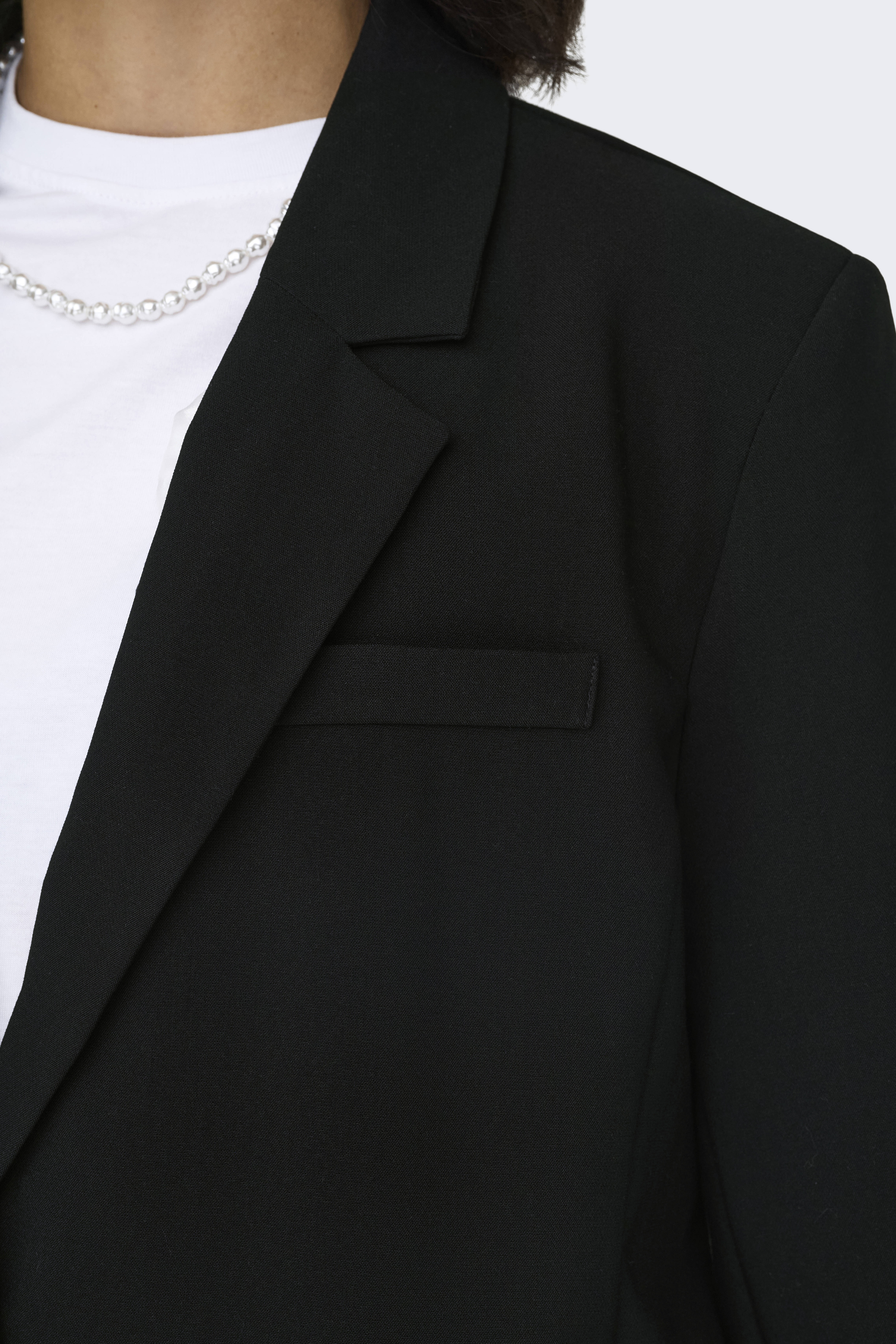 JDY rechtvallende blazer JDYSIRI zwart
