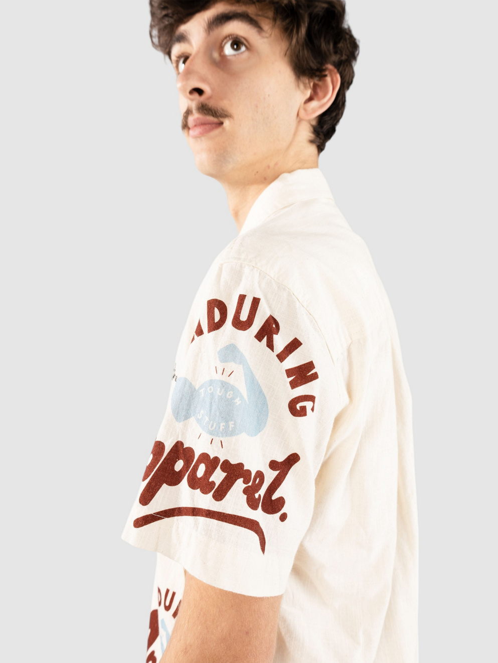 Anerkjendt Akkurt Print Shirt tofu