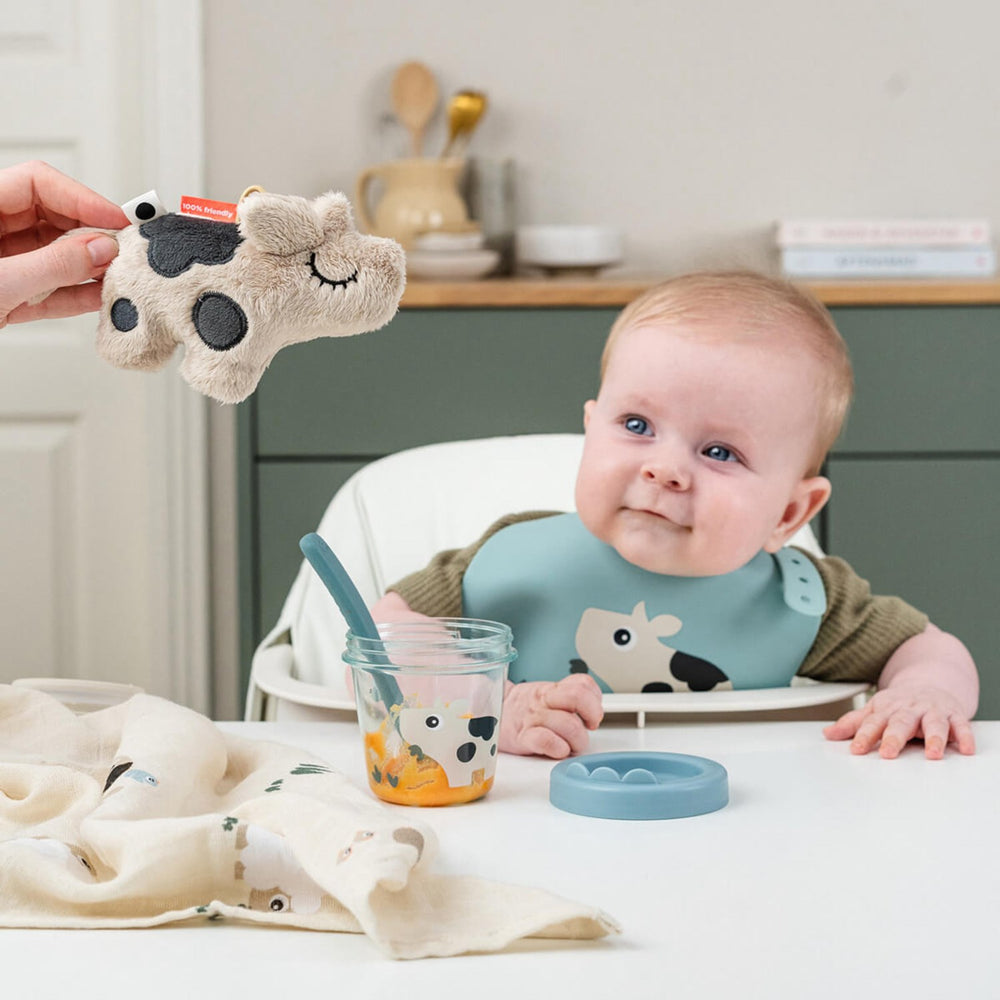 Køb DonebyDeer Blå Babymad bøtte 2 stk. Tiny farm