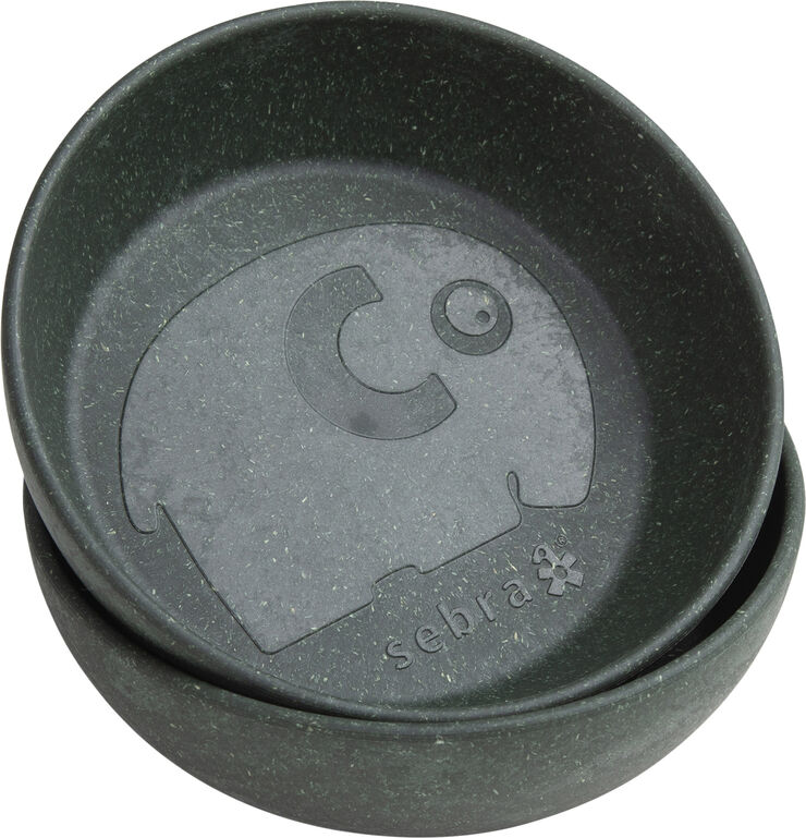 Sebra MUMS, skåle, bottle green