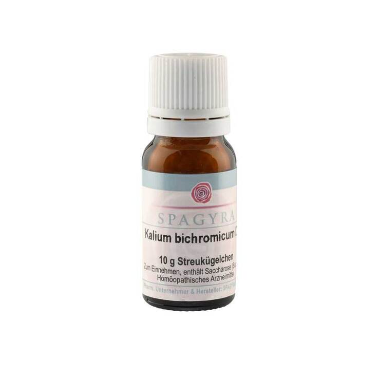 Kalium bichromicum D 6 Globuli, 10 g