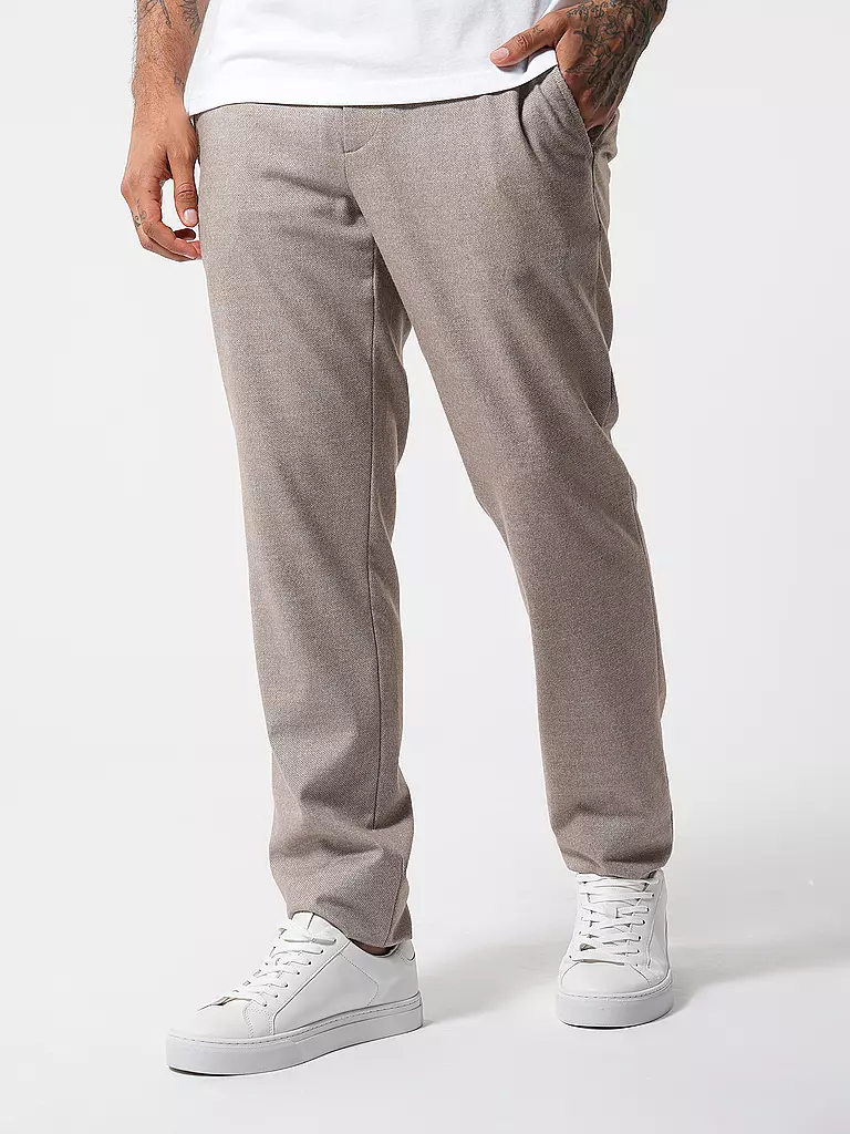 ALBERTO Hose Slim Fit JUMP beige