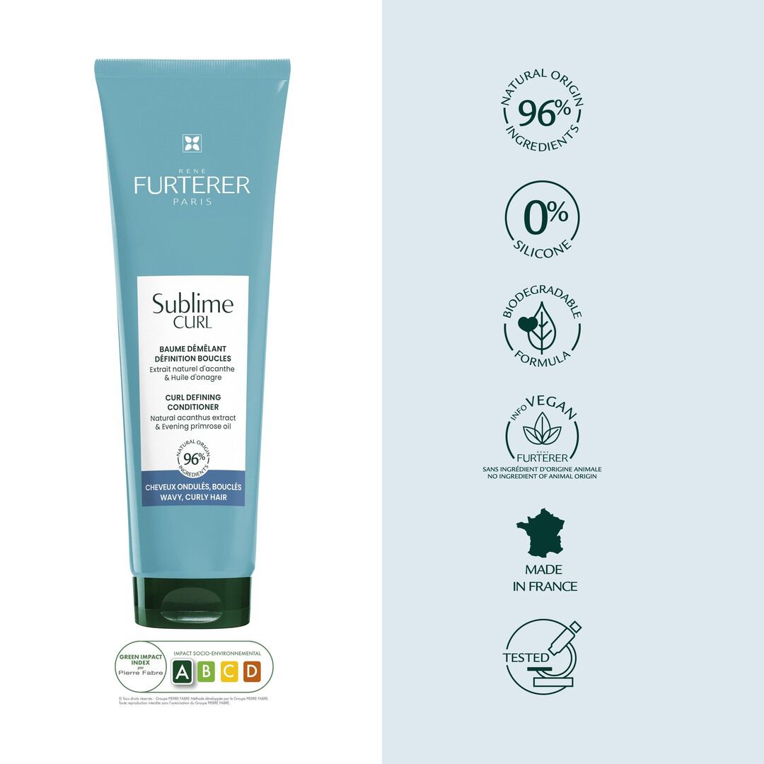 RENE FURTERER  Sublime Curl Bálsamo Desembaraçador Definição Caracóis - 150ml