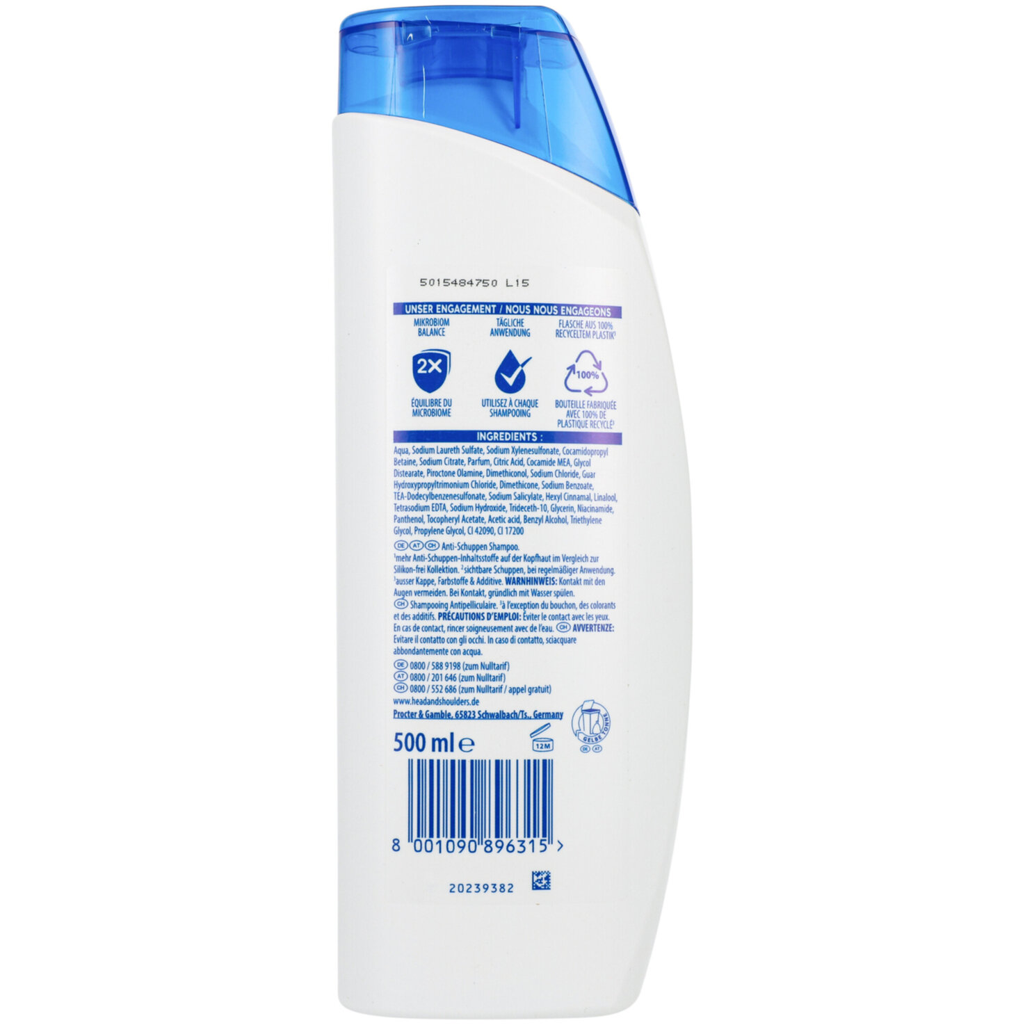 Head & Shoulders Anti-Shuppen Shampoo Classic Clean