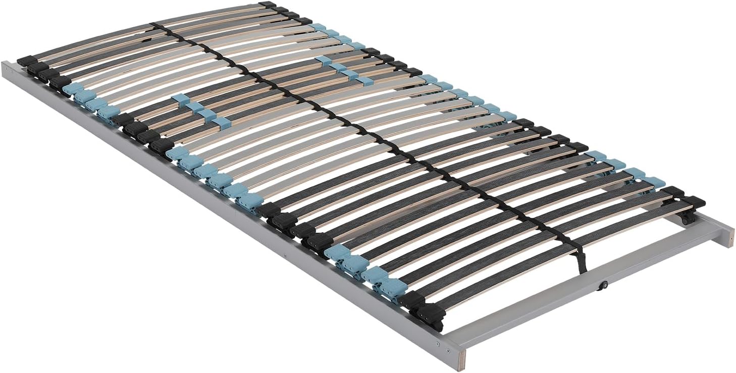 BeCo Lattenrost Royal Duo NV / 140 x 200 cm / 28 Leisten/zerlegt/Nicht verstellbar/Made in Germany / 100 Nächte Testschlafen