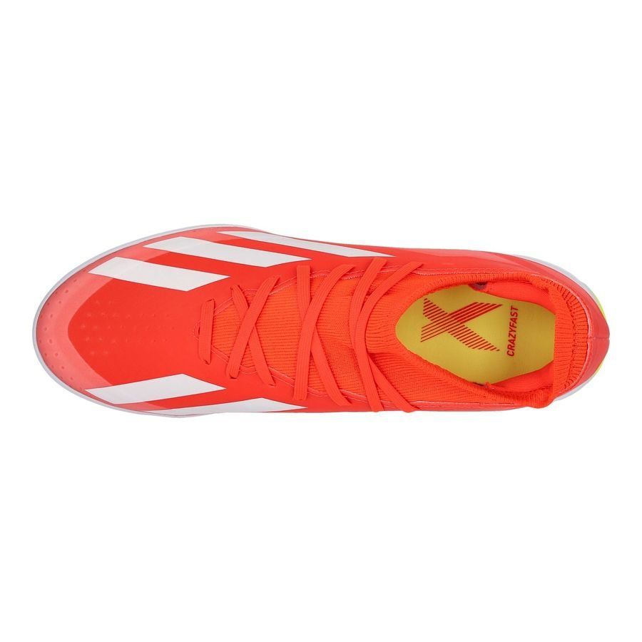 adidas X Crazyfast League TF Energy Citrus - Rouge/Blanc/Jaune