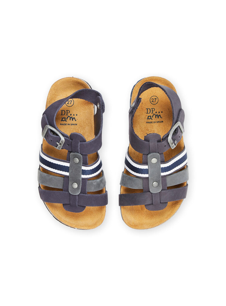 Sandales bleu marine