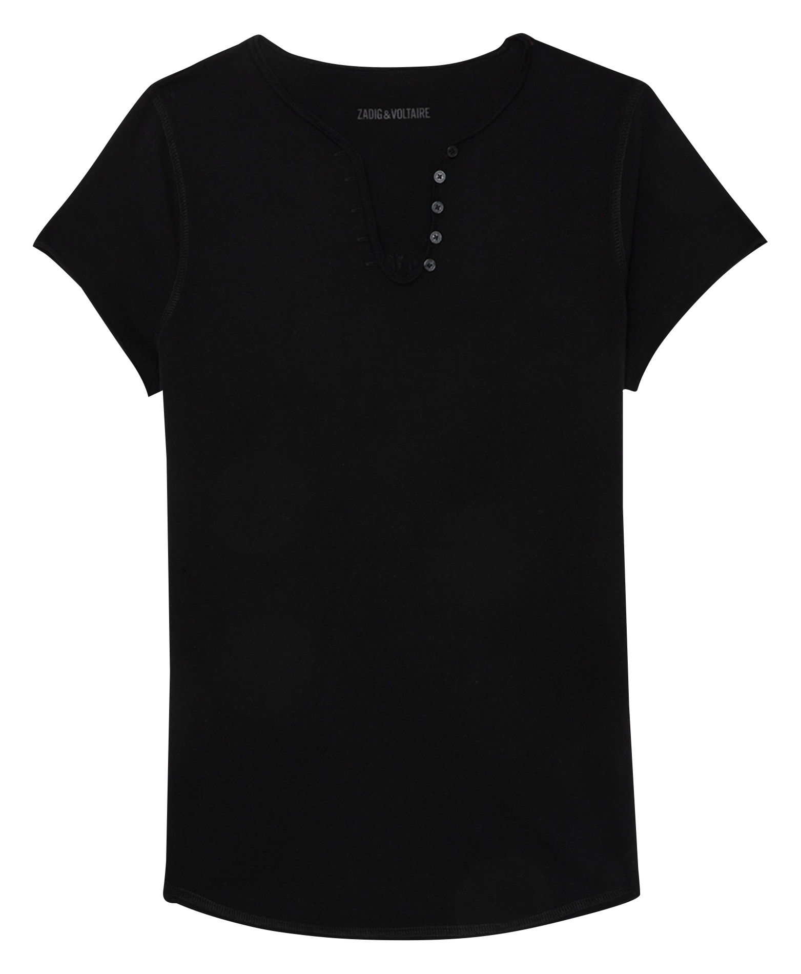 Tee-shirt tunisien en coton biologique | Noir