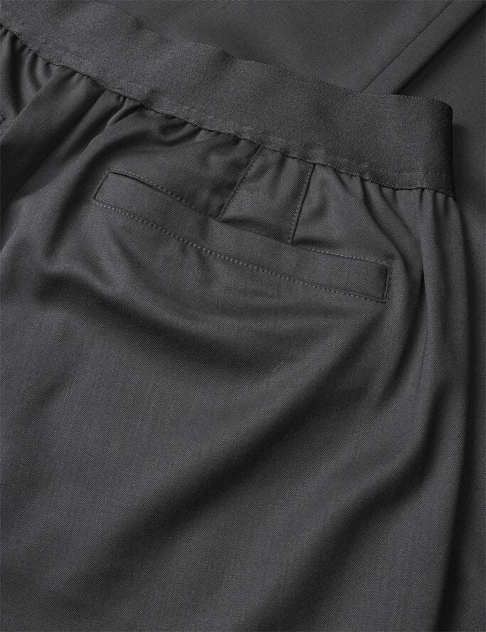 Barfod Sports'' Side Slit Suit Pant Asphalt