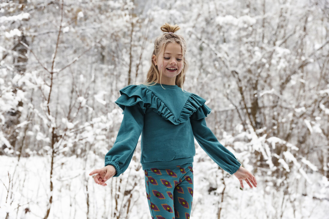 AMMEHOELA groene ammehoela sweater am.philou.21