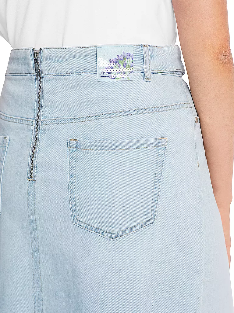 MARC CAIN Jeansrock hellblau