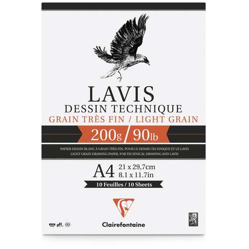 Clairefontaine Zeichenpapier Lavis Technique
