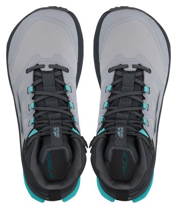 Chaussures de Randonnée Altra Lone Peak 9 WP Mid Gris Femme
