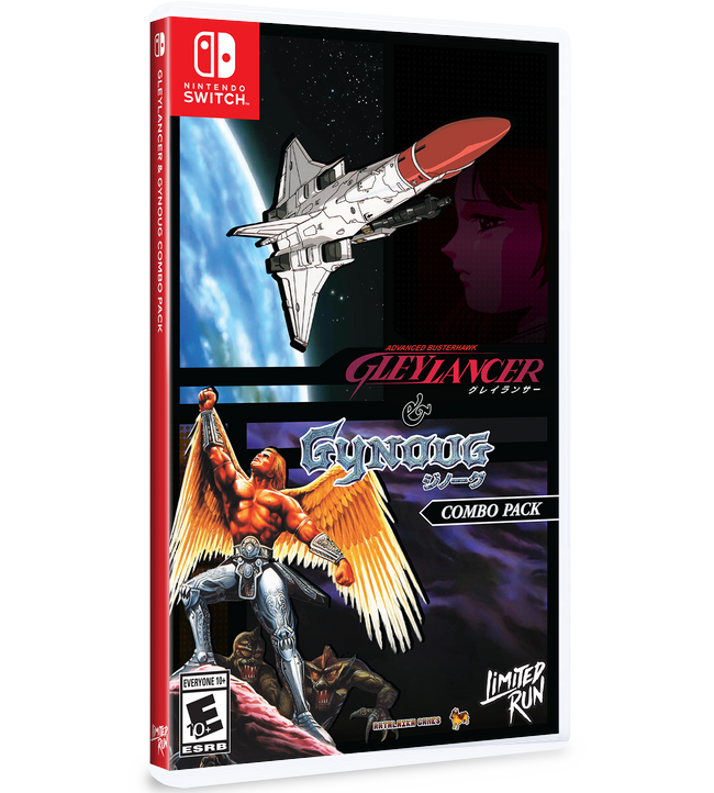 Gleylancer & Gynoug Combo Pack (Limited Run) (Import)- Nintendo Switch
