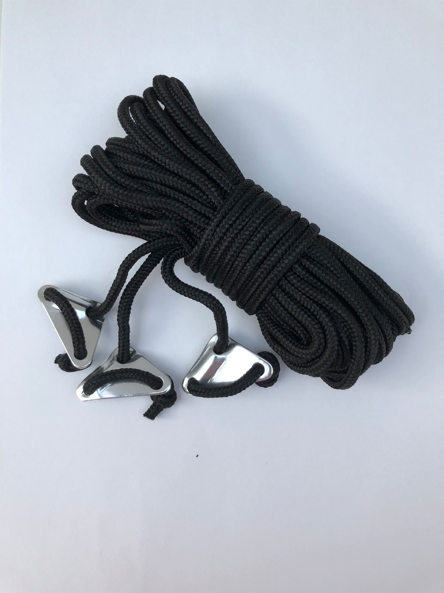 Bent Abspannleine (3 Stück) Black
