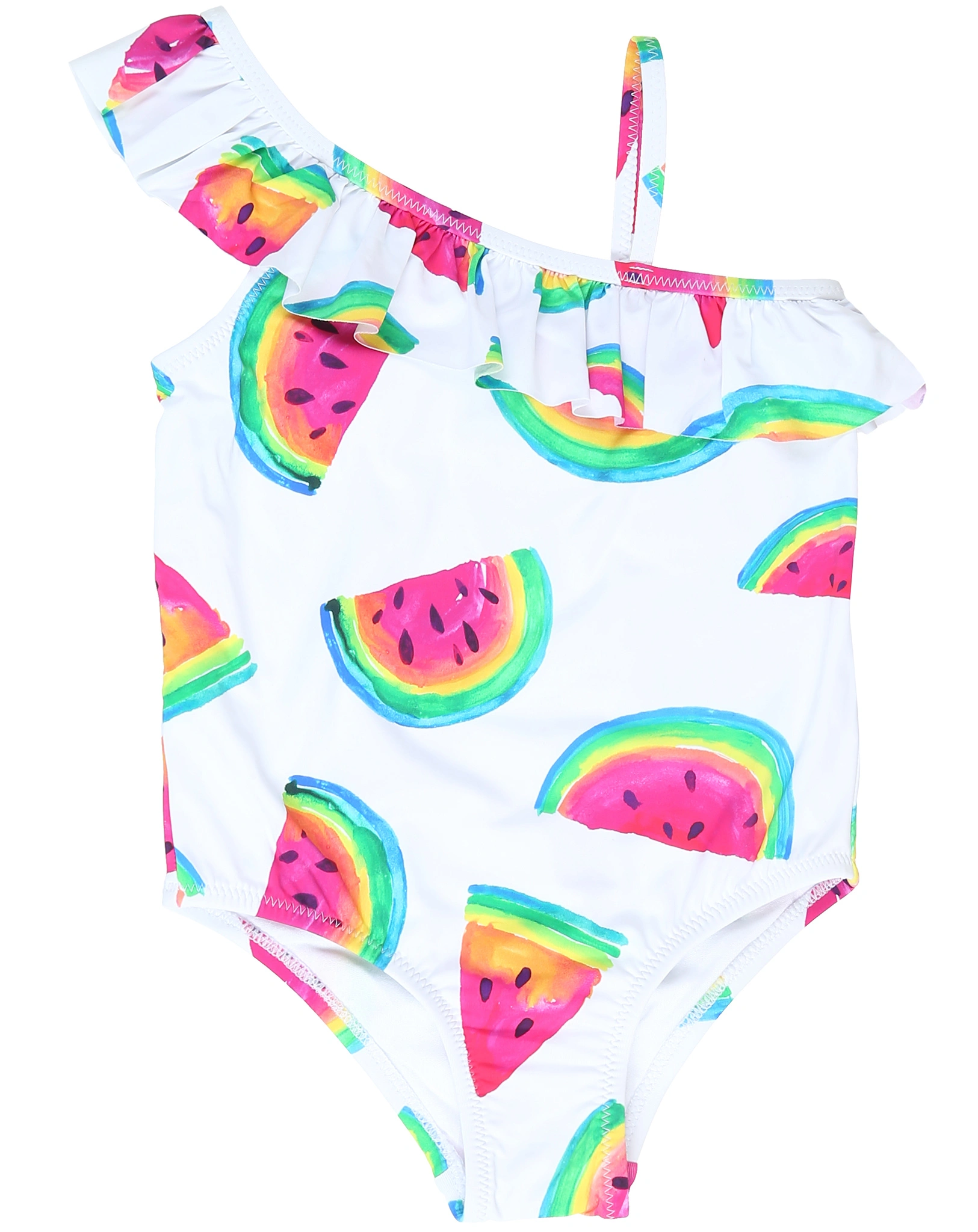 Badeanzug WATERMELON in white
