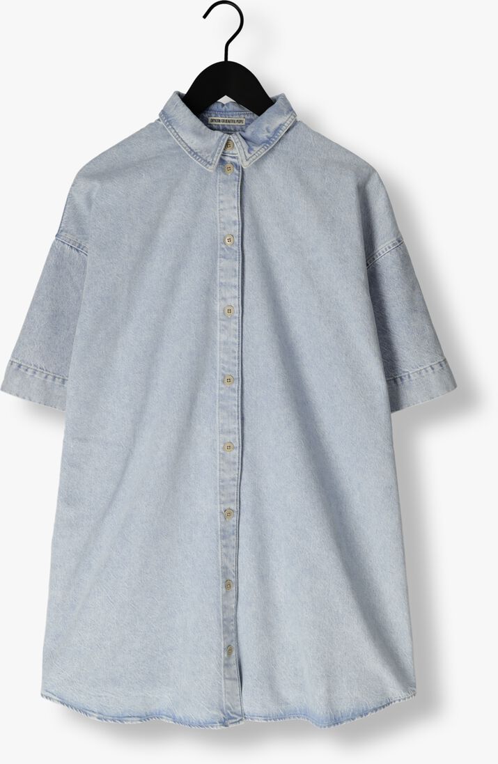 DRYKORN lichtblauwe drykorn blouse ohdana