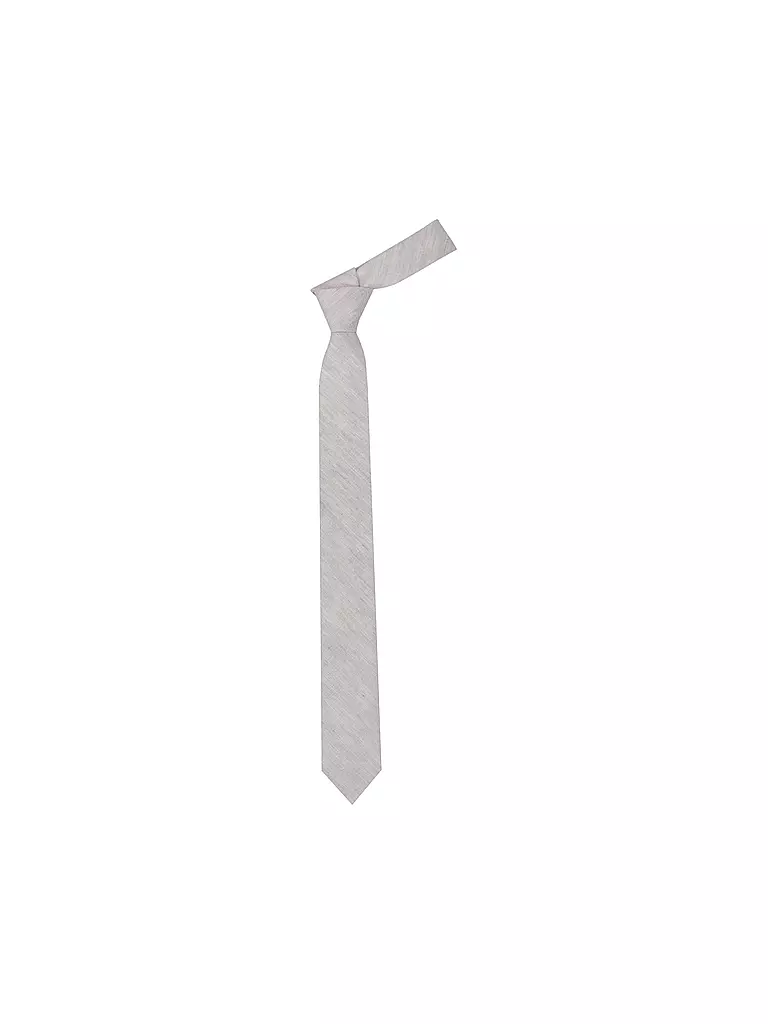 BOSS Krawatte beige