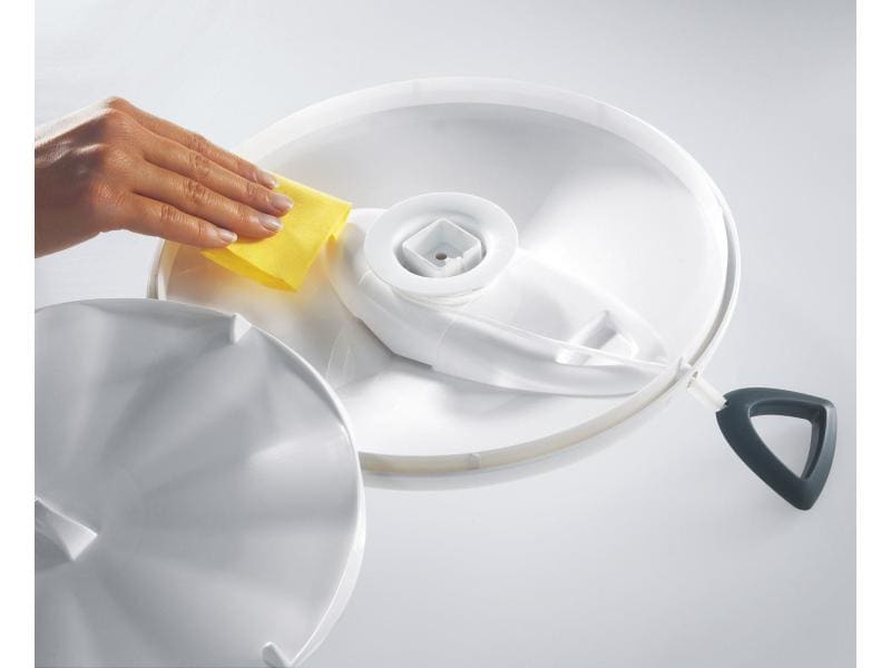 Leifheit Salatschleuder ComfortLine 26 cm, Weiss Für die schnelle Trocknung Ihres Salates
