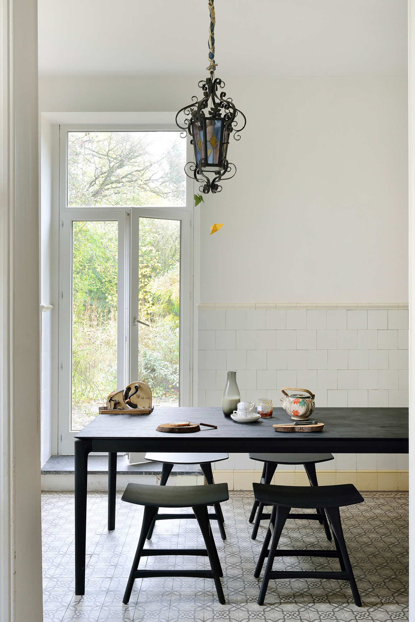 Tafel Bok 180X90 - eiken zwart